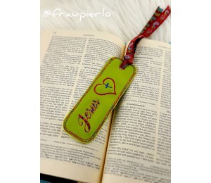 Stickserie ITH - Christliche Motive Lesezeichen Anhänger